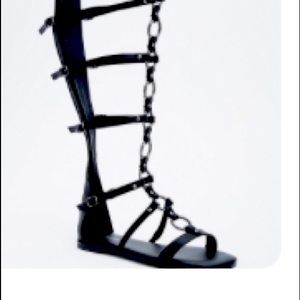 Torrid knee high gladiator sandals